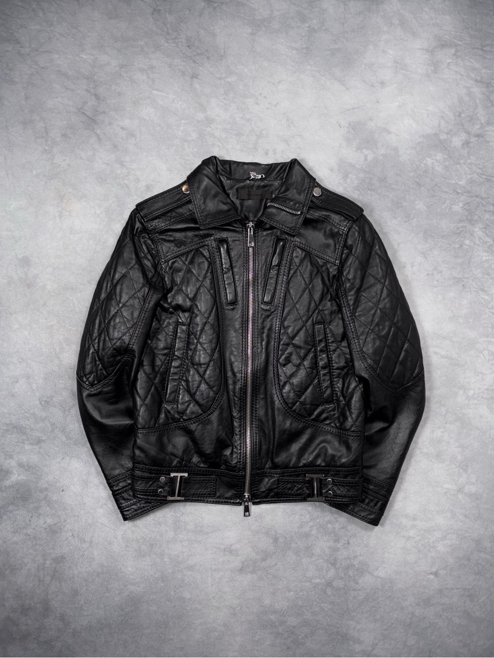 TAKESHY KUROSAWA Archive Avantgarde Vintage Y2K Rick Owens Style Leather Jacket
